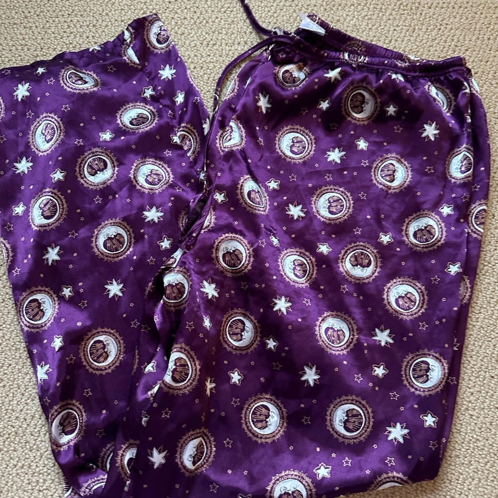 Purple Kids Pajamas with Star Pattern